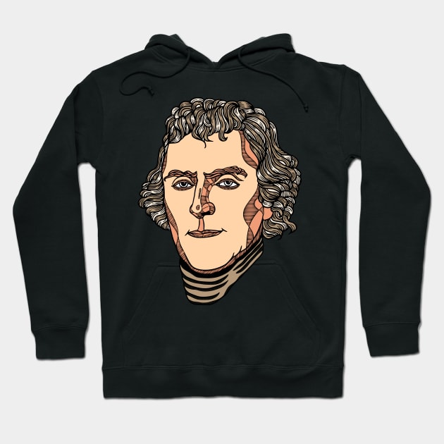 Thomas Jefferson Hoodie by Shapwac12